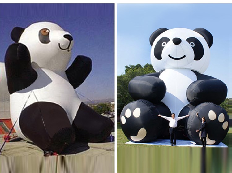 克拉玛依充气熊猫展示